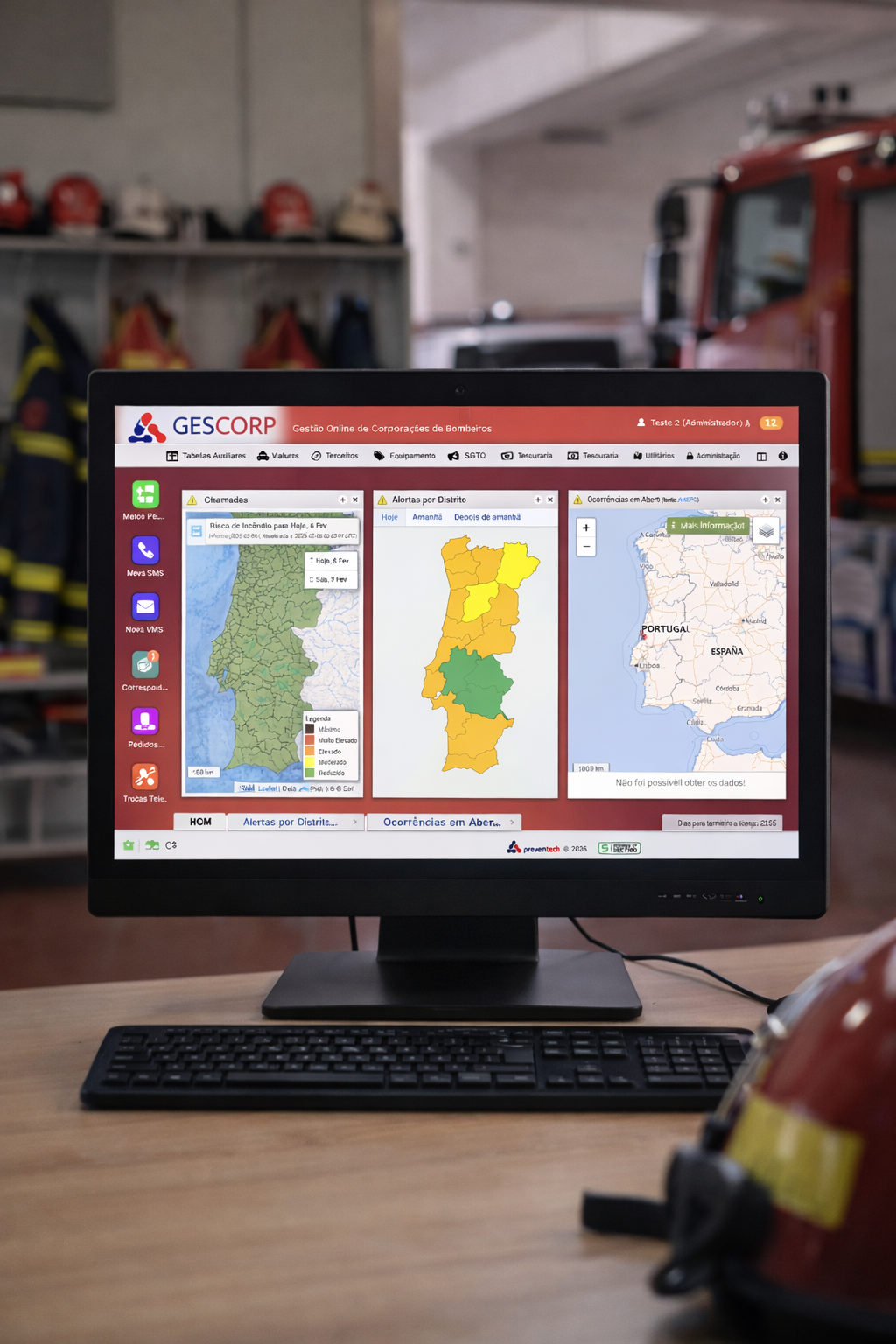 GESCORP em operação